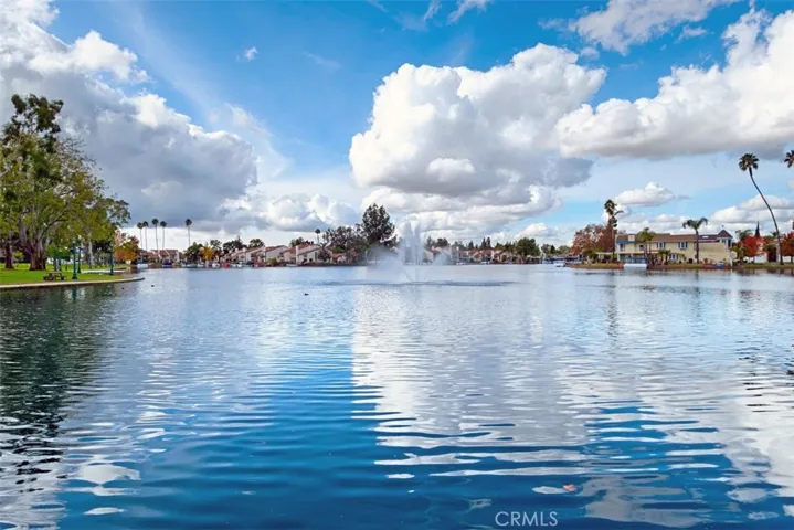 Beautiful lake at the Sun & Sail Club.