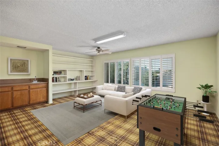 Extra large bonus room for the kids to play.
Note: This photo is virtually staged.