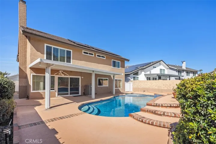 Spacious patio area.