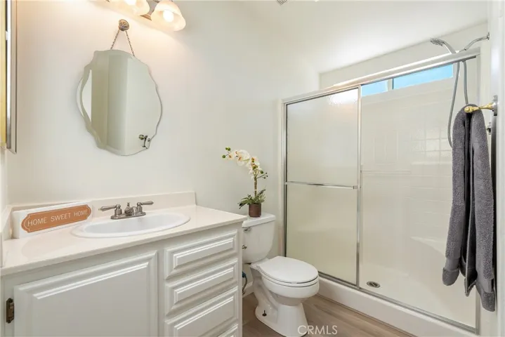Second full bathroom is adjacent to the second bedroom, offering privacy for guests