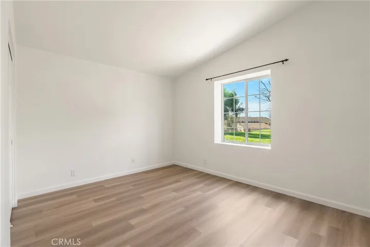 Front bedroom is perfect for a home office
