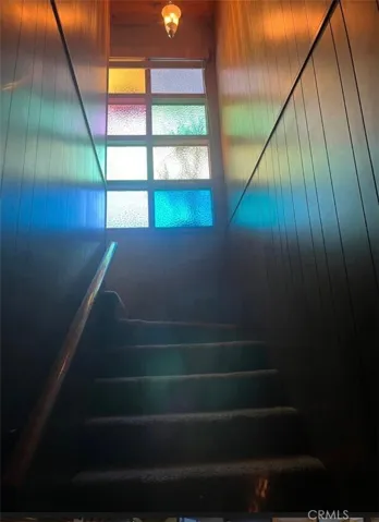 Stairway to Lower Living Area