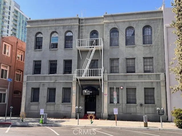 Front of building (scheduled to be repainted!)