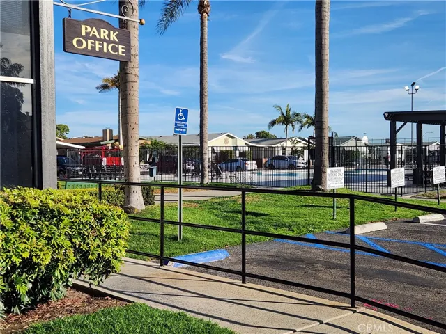 Park Office and Pool in Background