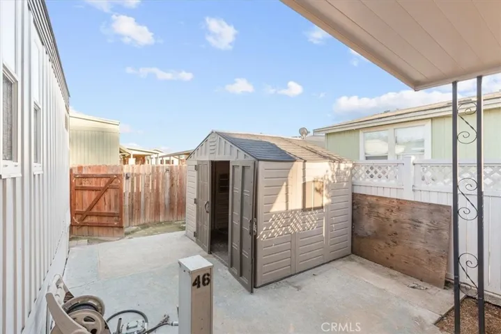 Shed/storage outside