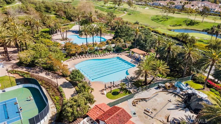Community center with heated pools
