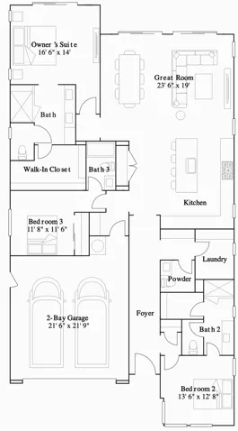 Residence 2 Floorplan