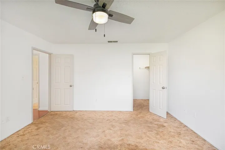 Primary Bedroom with walk in closet