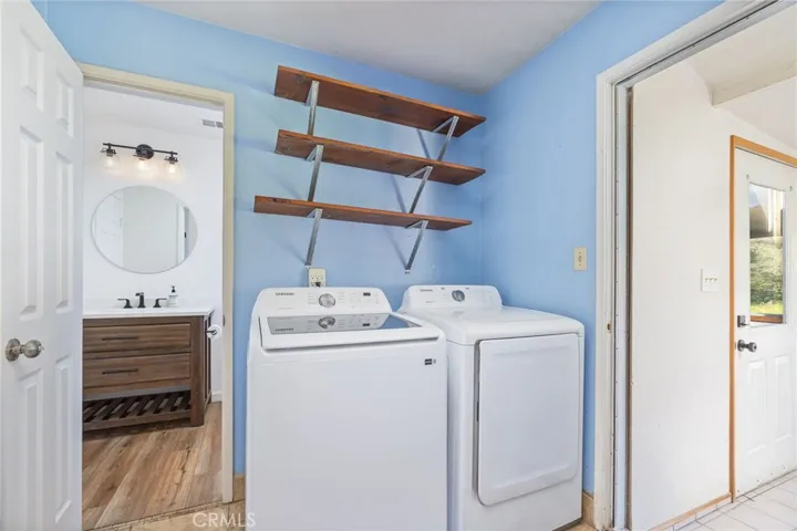 Indoor Laundry Room