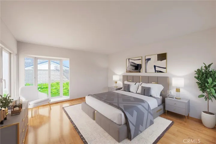 Virtually enhanced staging to give an idea what it could look like
