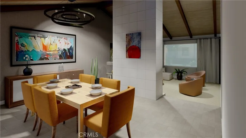 Dining Room Remodel Rendering