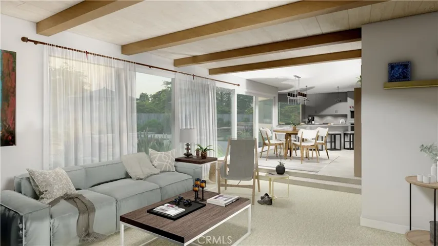 Family Room Remodel Rendering II