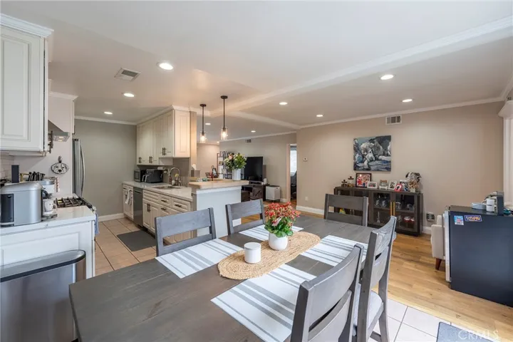 View of Dining area