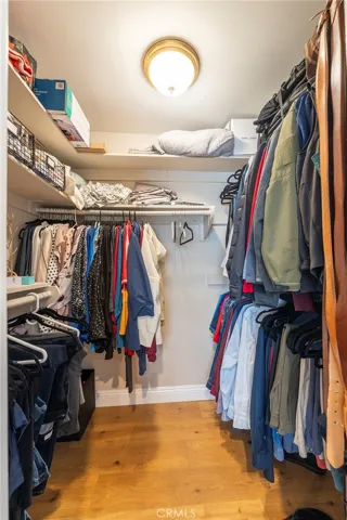 Primary walk in closet