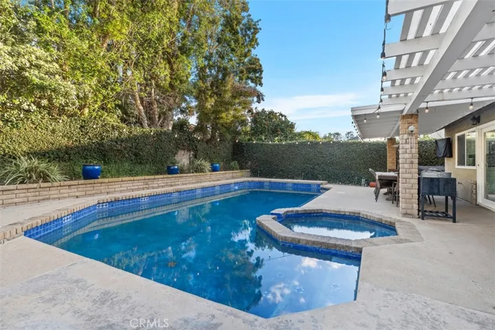 Beautiful pool & spa in private backyard.