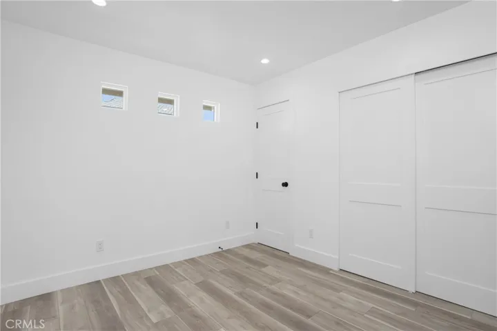 Two sets of closets!
