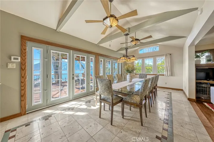lake view dining room