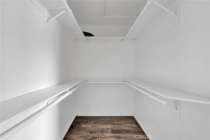 Primary Walk in closet