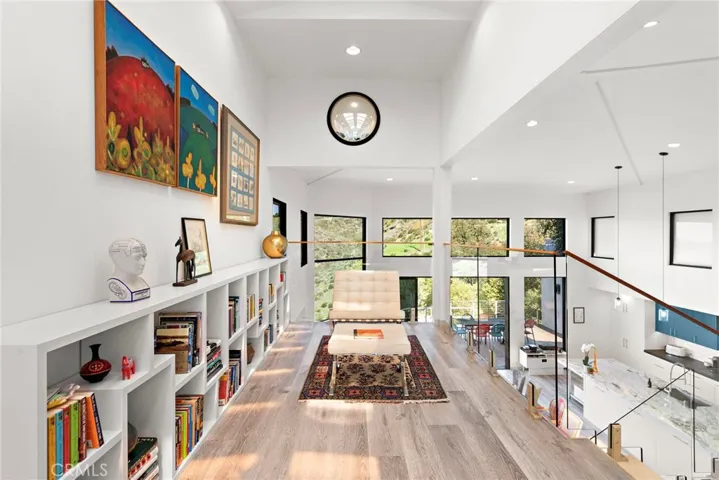 An adjacent bonus space is ideal as a study, yoga room or exercise area.