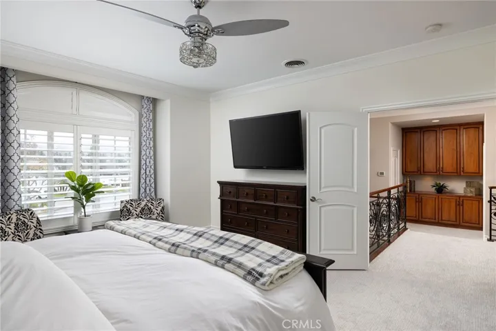 Primary suite upstairs
