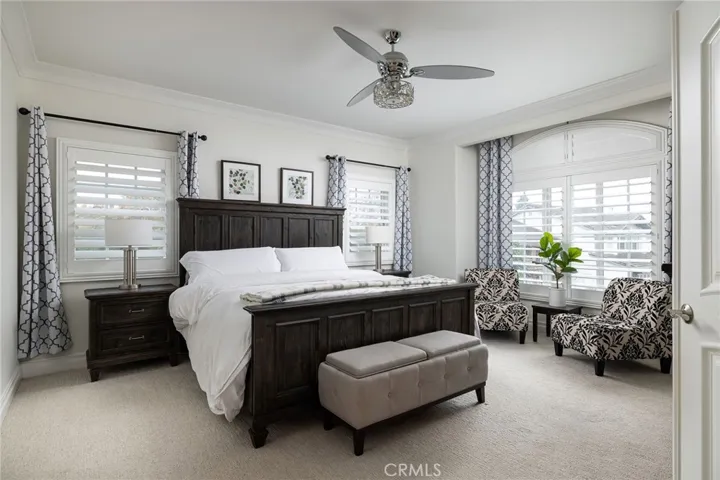 Primary suite upstairs