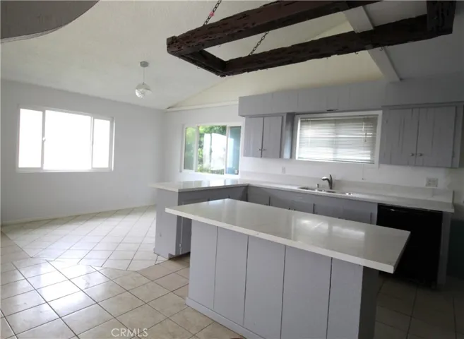 Dining and kitchen