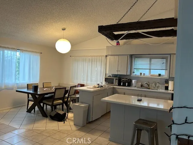 Dining and kitchen