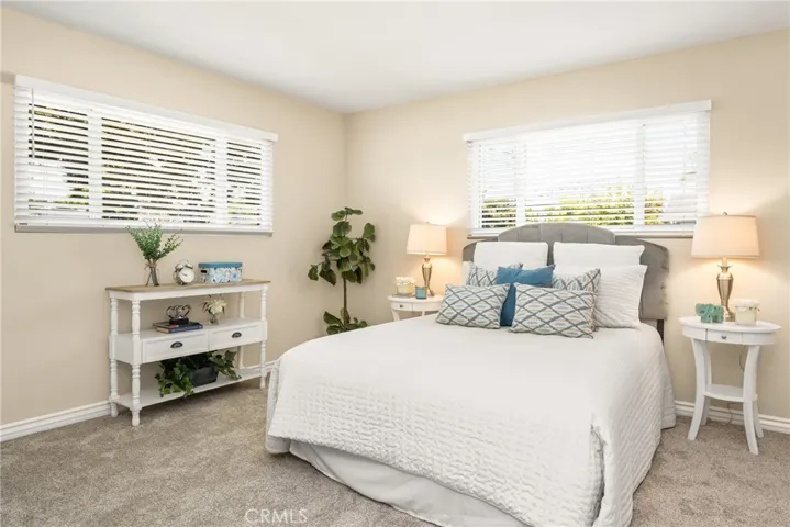 Comfortable Primary Bedroom.