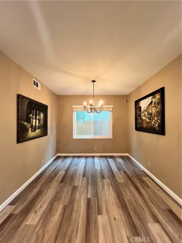 Separate formal dining room adjacent to kitchen