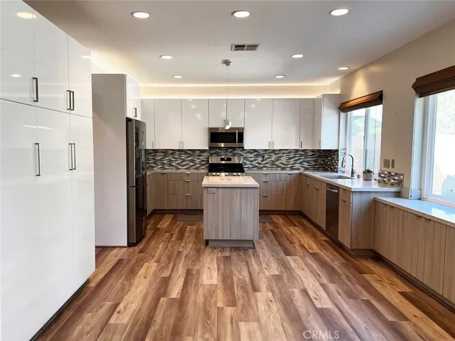 stainless steel appliances