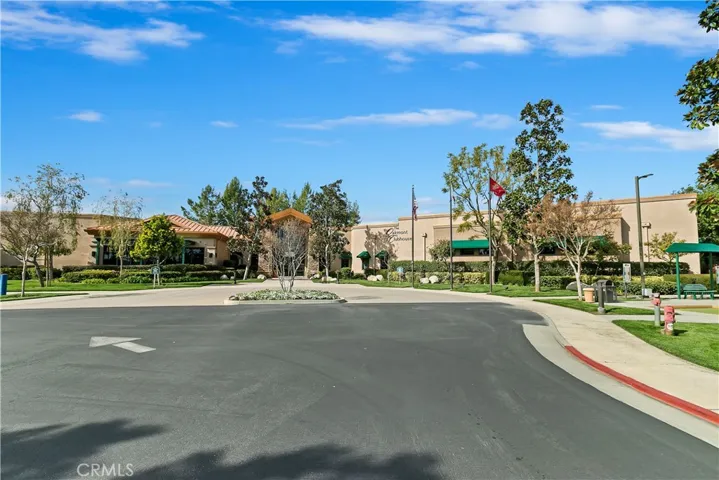 Entrance to community center