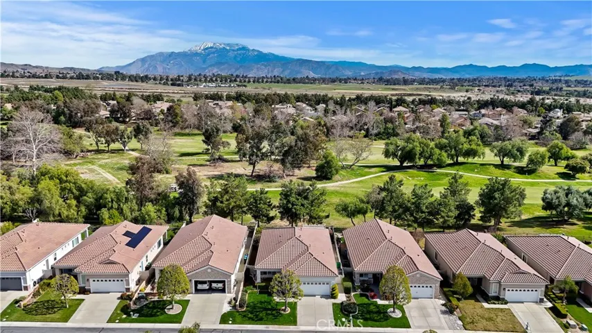 Aerial view of  home