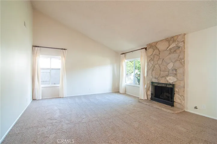 Living Room with Fireplace