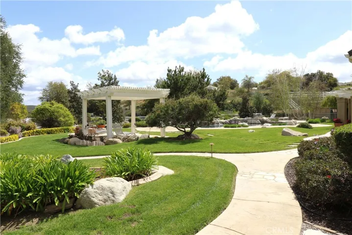 Resort style professional landscaping.