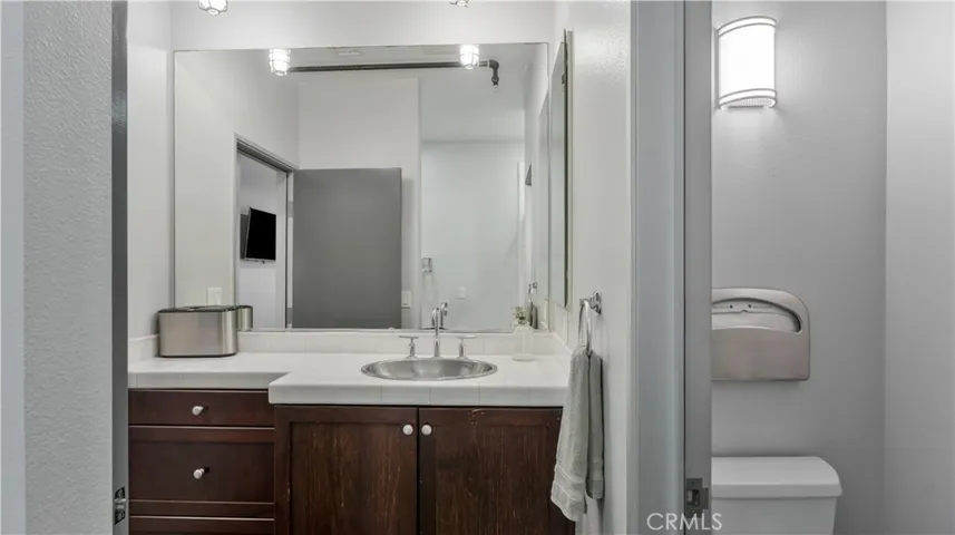 Primary bathroom on the third floor.