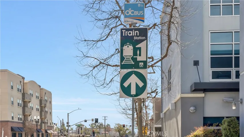 Walking distance to the train station.