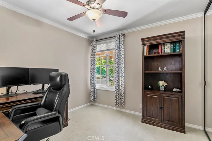 4th bedroom being used as office