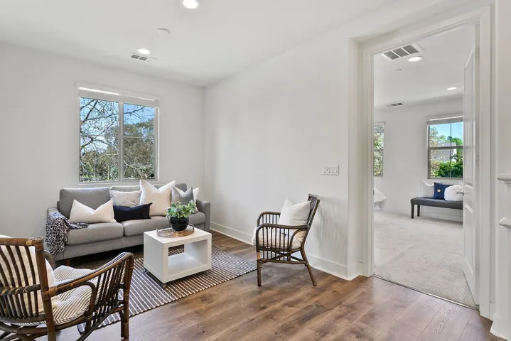 Generous loft perfect for second living area or office