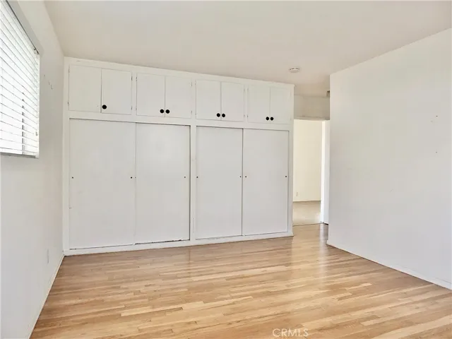 Ample closet space