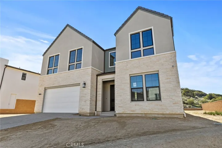 Front Elevation: Beryl Modern Farmhouse - Hidden Oaks Collection - Photo of artist rendering.  Not actual home for sale.  Home is still under construction.