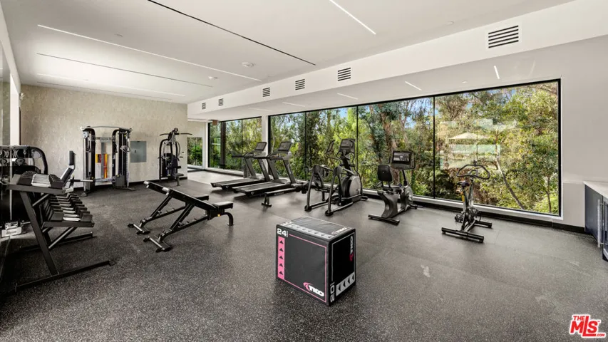 Fitness Center with Views