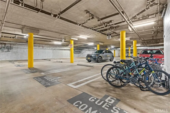 Guest Parking and Bike Storage.