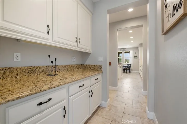 Butler's pantry from dining room