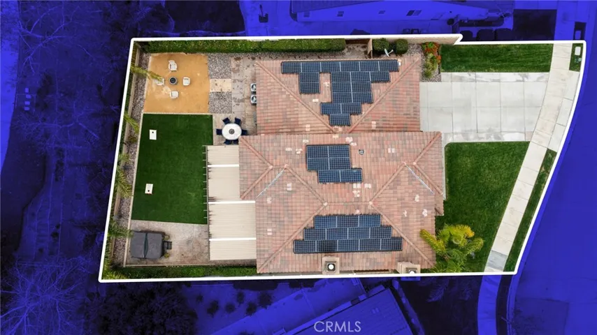 Virtually enhanced **property lines are not exact**