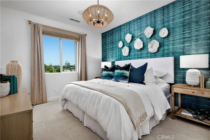 primary suite - photos are of builder model home