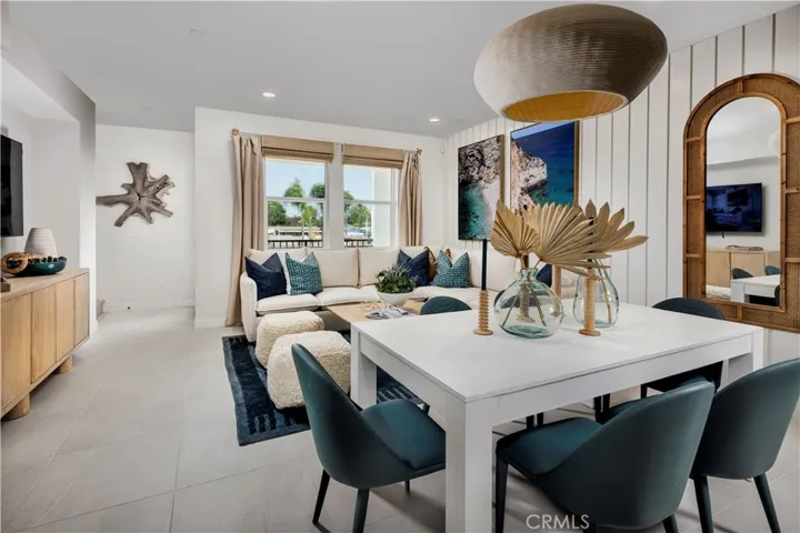 dining and living -photos are of builder model home