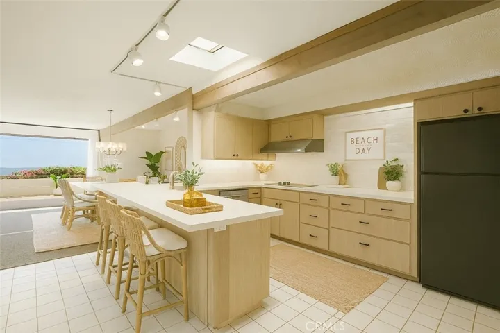 Virtually remodeled 
