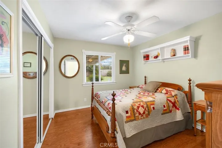 Bedroom #1 with Mirrored Closet Doors