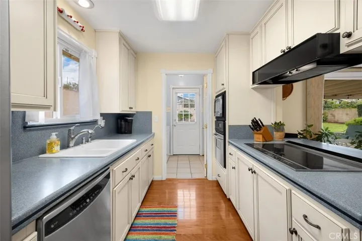 Kitchen Looking Towards Laundry Room