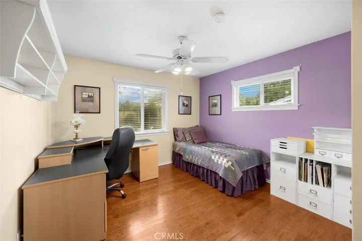 Bedroom #2 with Mirrored Closet Doors